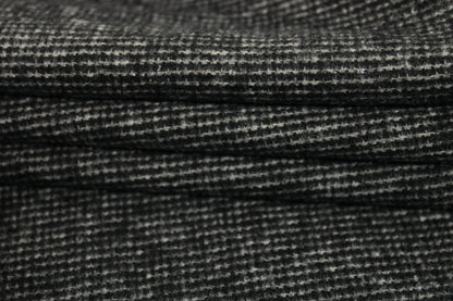 Tissu flanelle de laine et coton - gris anthracite - photo 2/4 | So Tissus