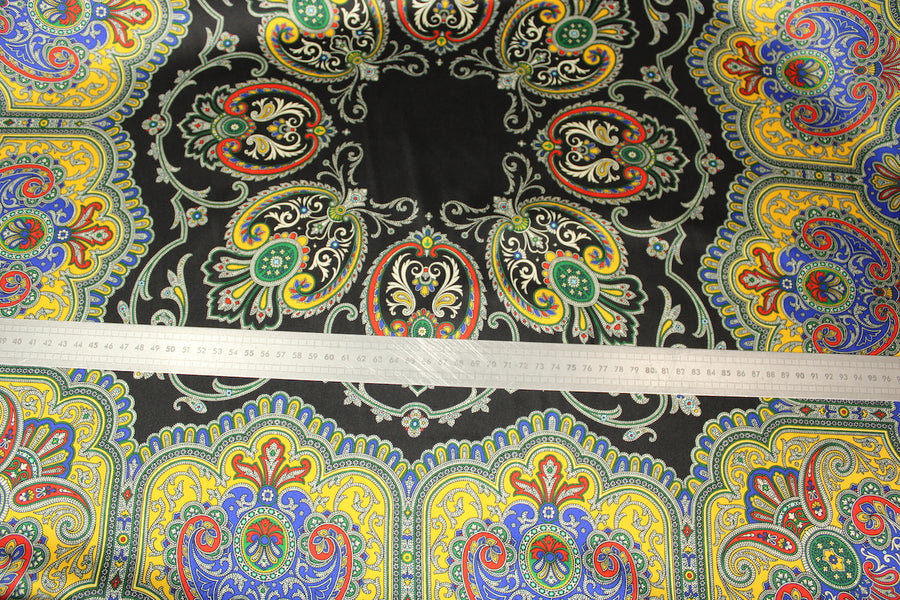 Tissu twill - imprimé floral - multicolore