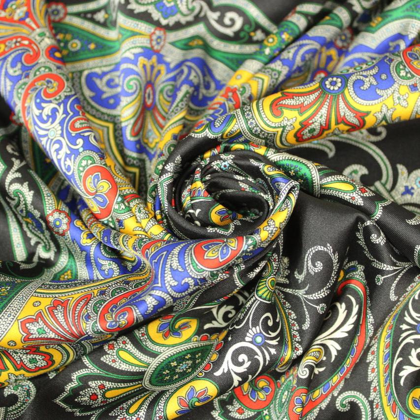 Tissu twill - imprimé floral - multicolore