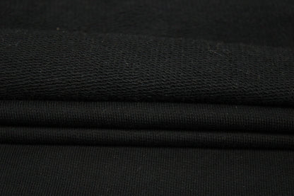 Tissu molleton japonais - noir - photo 2/4 | So Tissus
