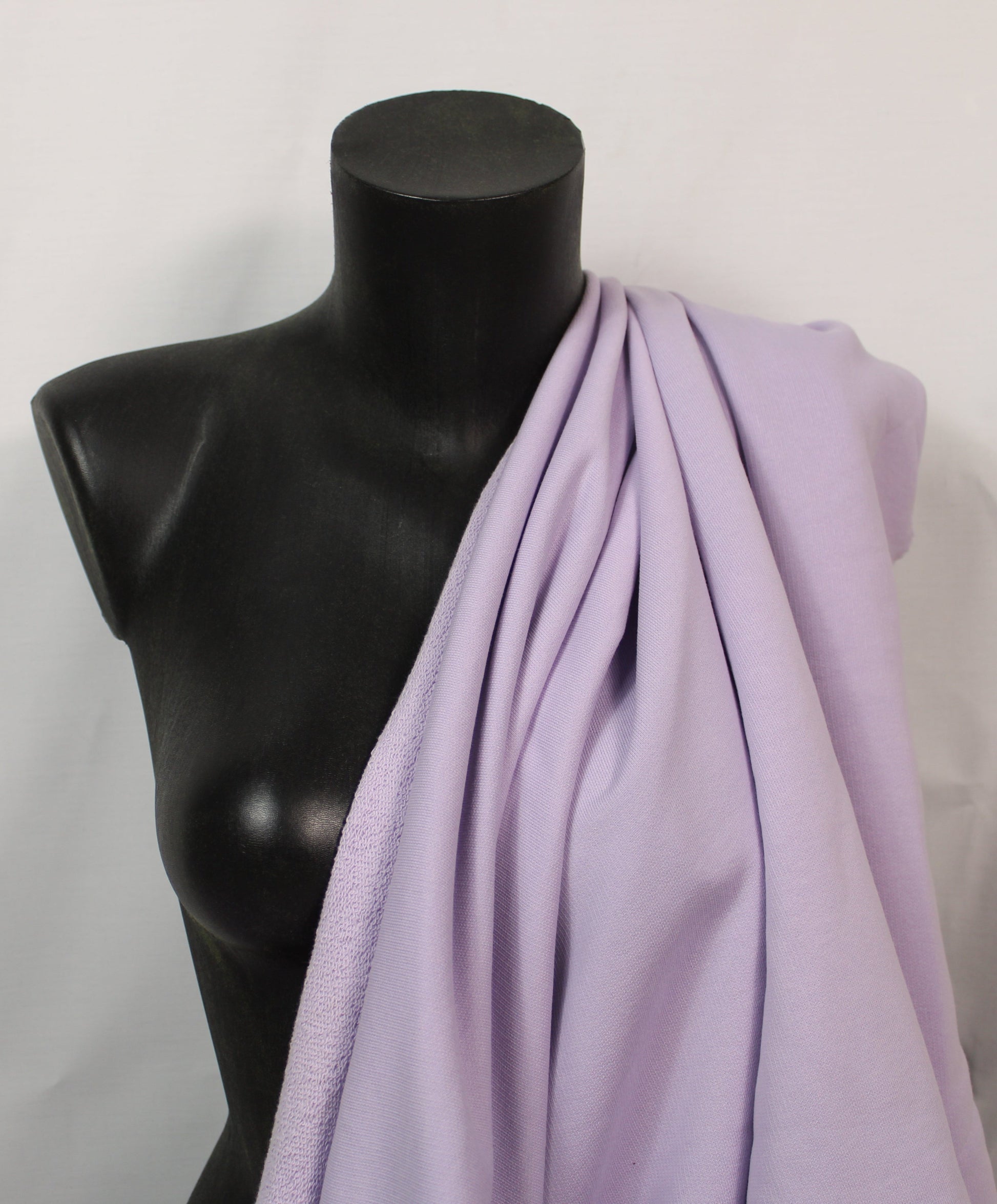 Tissu molleton japonais - lilas - photo 3/4 | So Tissus