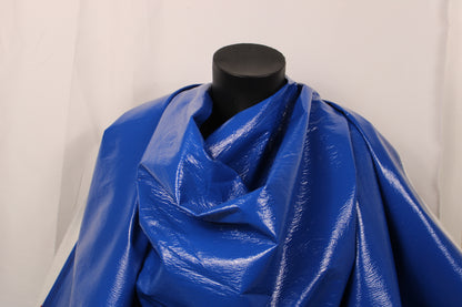 Tissu vinyle - bleu électrique - photo 4/4 | So Tissus