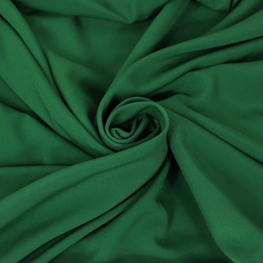 Tissu crêpe - vert prairie - photo 1/3 | So Tissus