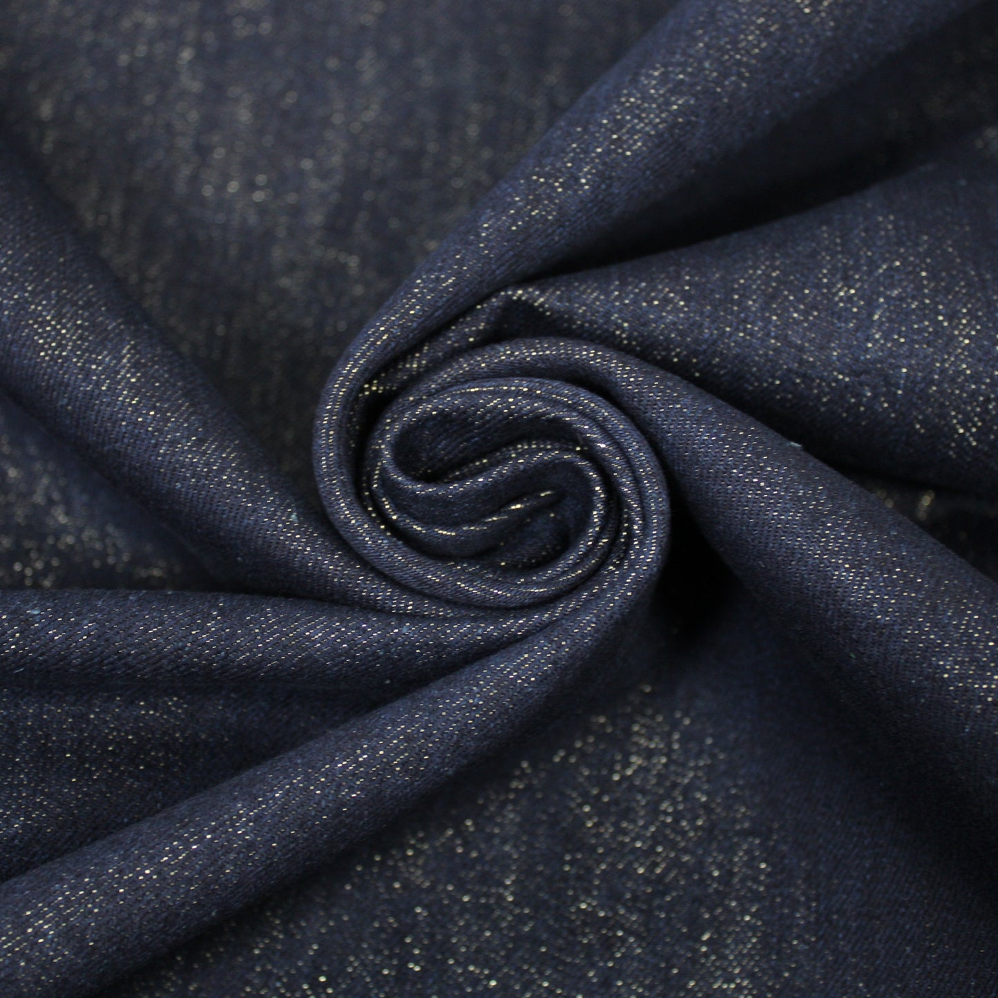 Tissu denim - brut et doré - photo 1/4 | So Tissus