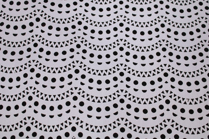 Tissu broderie anglaise au laser - blanc - photo 4/5 | So Tissus