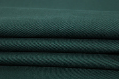 Tissu gabardine de coton prestige - vert sapin - photo 2/3 | So Tissus