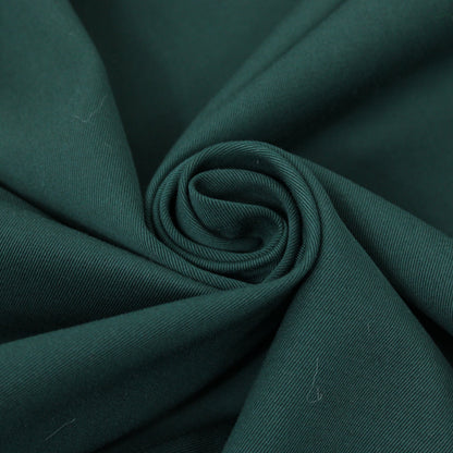 Tissu gabardine de coton prestige - vert sapin - photo 1/3 | So Tissus