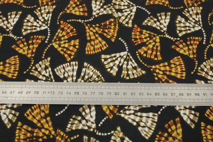 Tissu voile viscose - imprimé pissenlit abstrait - photo 5/5 | So Tissus