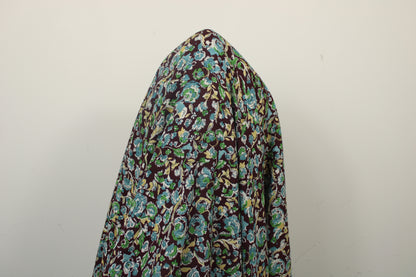 Tissu crêpon viscose - petite fleurs bleus - photo 3/5 | So Tissus