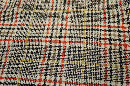 Tissu tweed coton tissé - ton marron beige - photo 4/5 | So Tissus