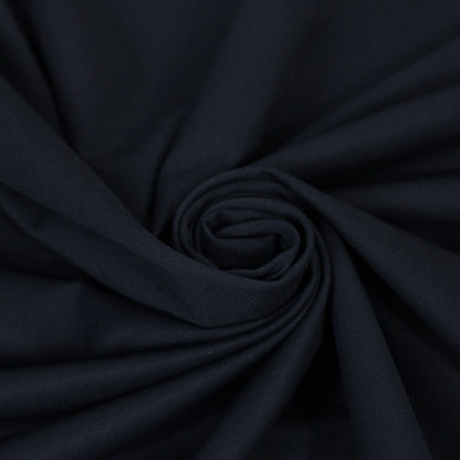 Tissu sergé stretch - bleu marine foncé - photo 1/3 | So Tissus