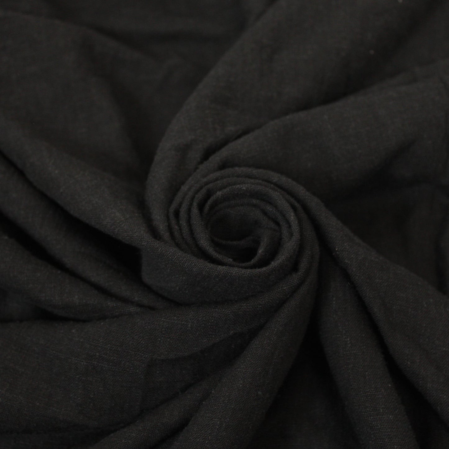 Tissu lin - noir - photo 1/3 | So Tissus