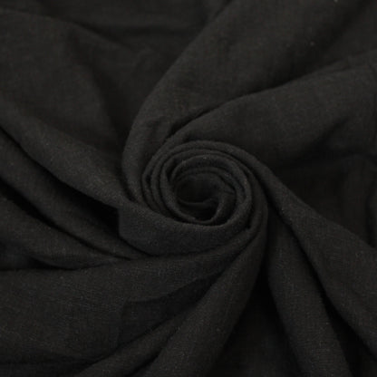 Tissu lin - noir - photo 1/3 | So Tissus