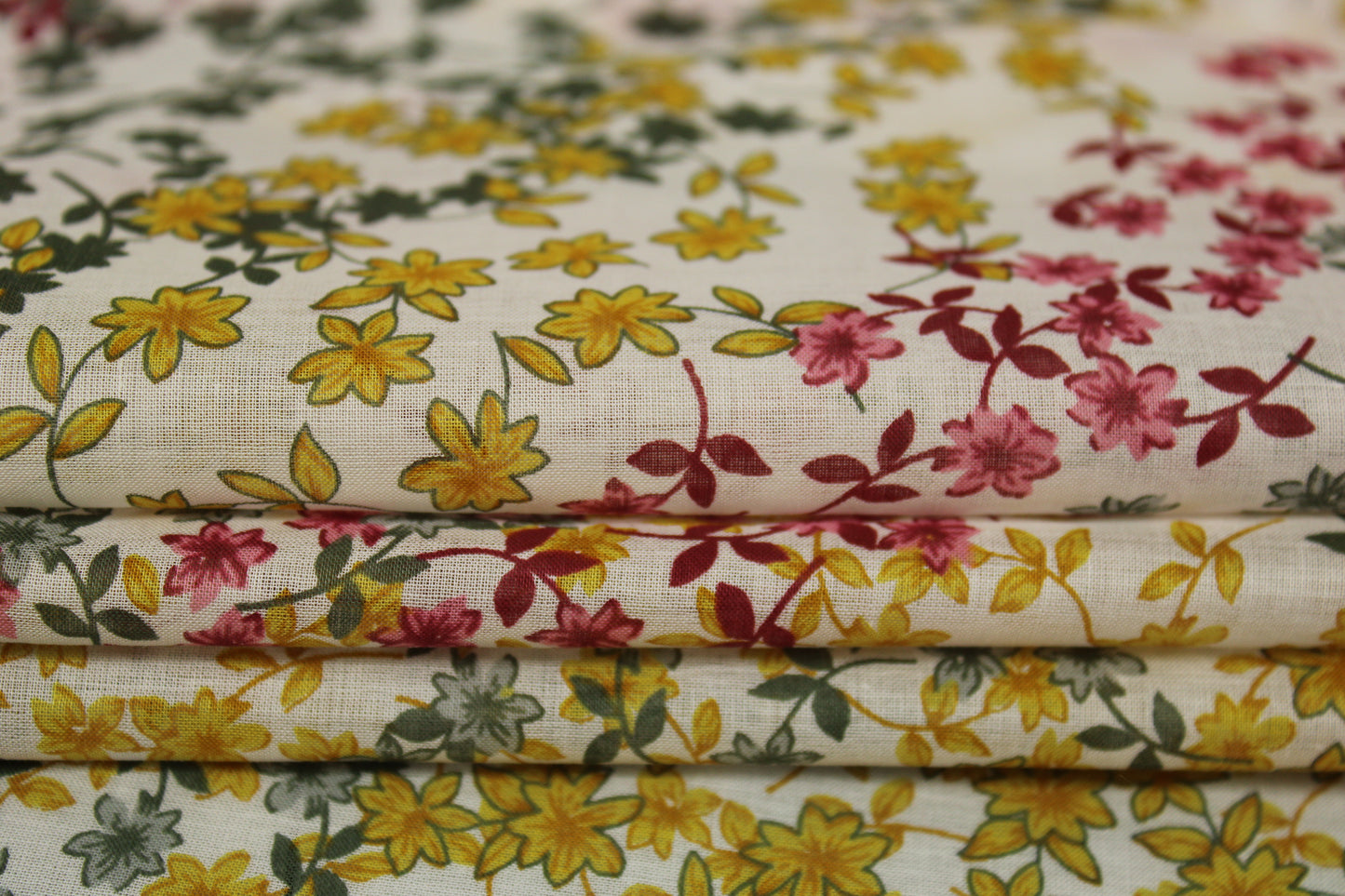 Tissu voile viscose - imprimé fleuri - photo 2/5 | So Tissus