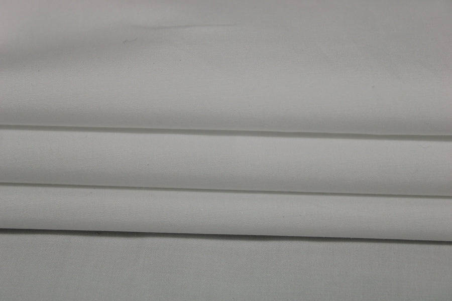 Tissu popeline de coton premium japonaise - blanc