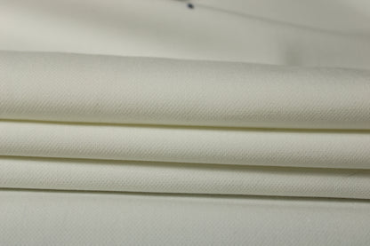 Tissu double crêpe stretch - blanc - photo 2/3 | So Tissus