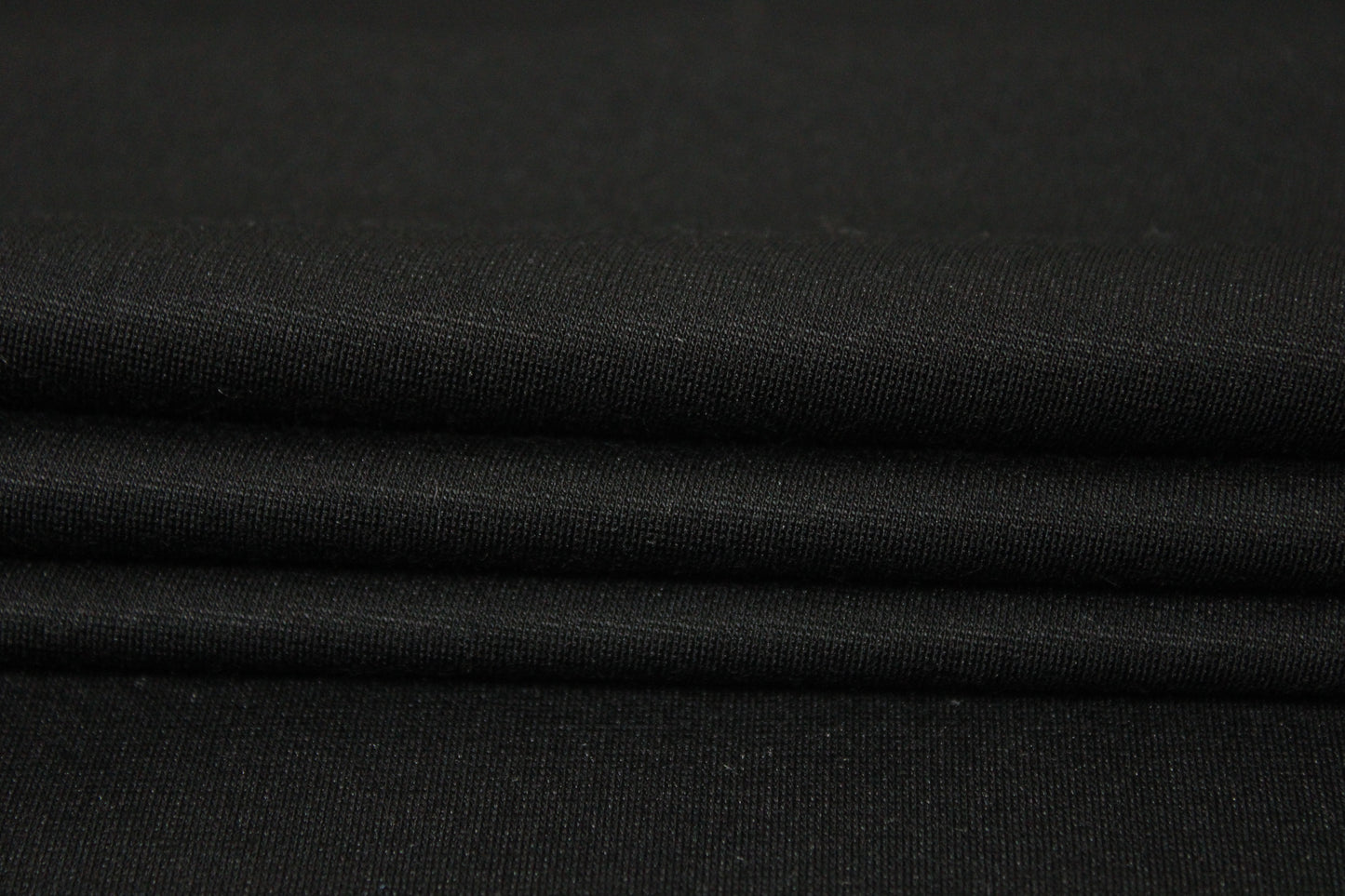 Tissu milano - noir - photo 2/3 | So Tissus