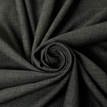 Tissu toile coton - gris anthracite