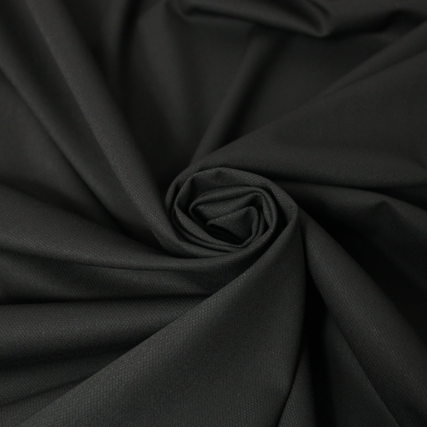 Tissu toile stretch - noir - photo 1/3 | So Tissus