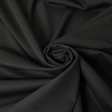 Tissu toile stretch - noir