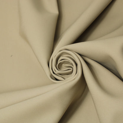 Tissu gabardine de coton prestige - beige clair - photo 1/3 | So Tissus