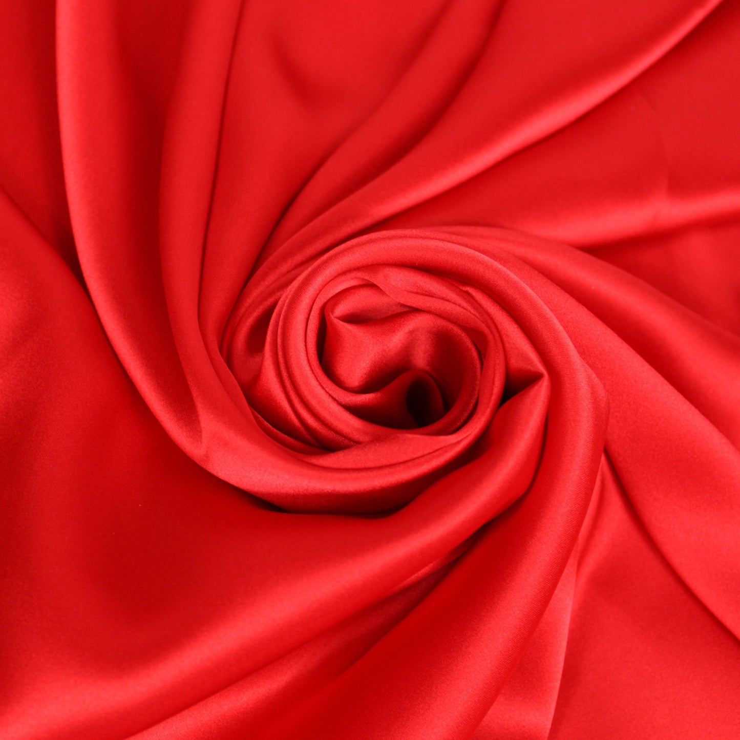 Tissu satin de soie - rouge - photo 1/3 | So Tissus