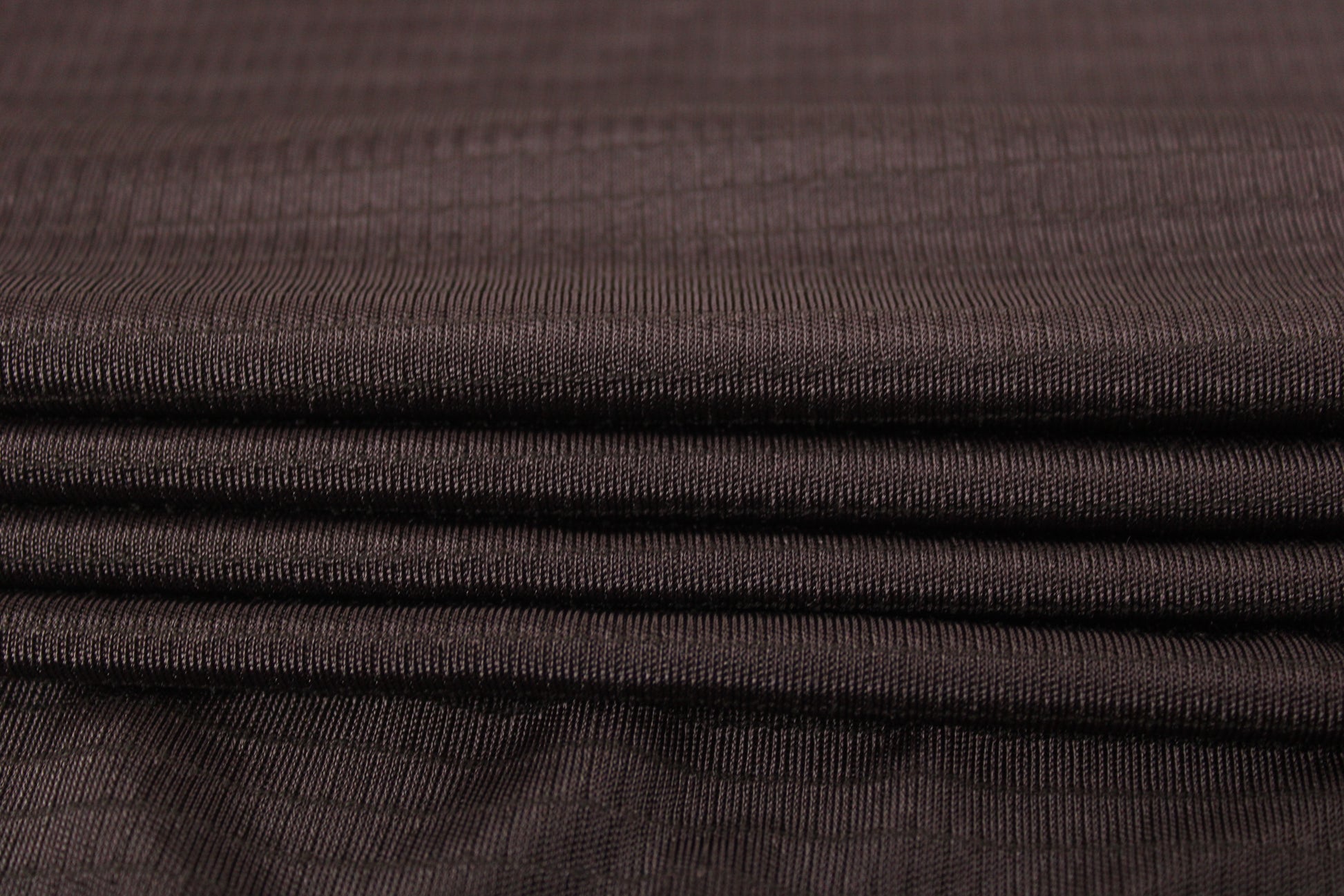 Tissu maille viscose - ripstop - bistre - photo 2/3 | So Tissus