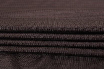 Tissu maille viscose - ripstop - bistre - photo 2/3 | So Tissus