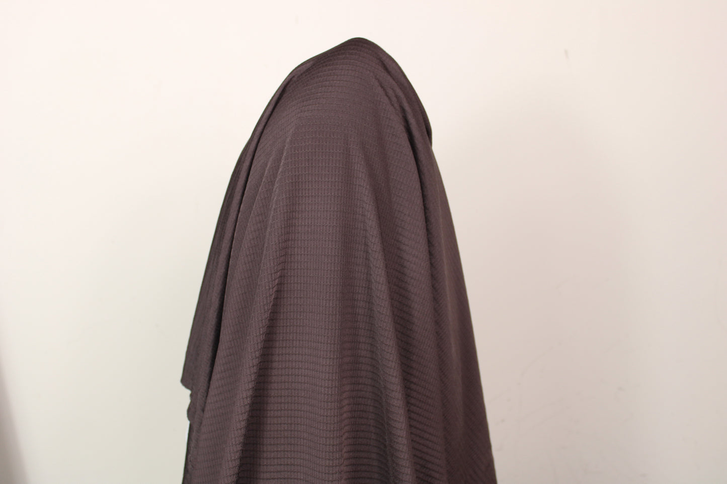 Tissu maille viscose - ripstop - bistre - photo 3/3 | So Tissus