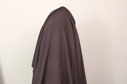 Tissu maille viscose - ripstop - bistre - photo 3/3 | So Tissus