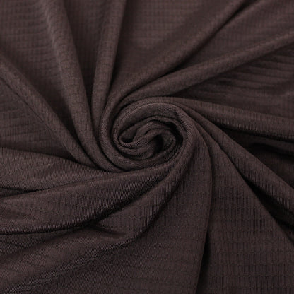 Tissu maille viscose - ripstop - bistre - photo 1/3 | So Tissus