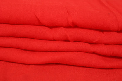 Tissu voile de viscose - rouge braise - photo 2/3 | So Tissus