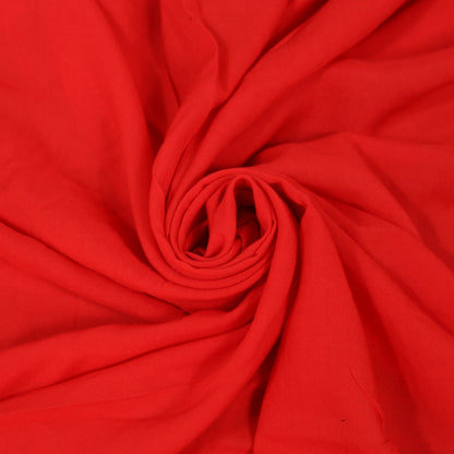 Tissu voile de viscose - rouge braise - photo 1/3 | So Tissus