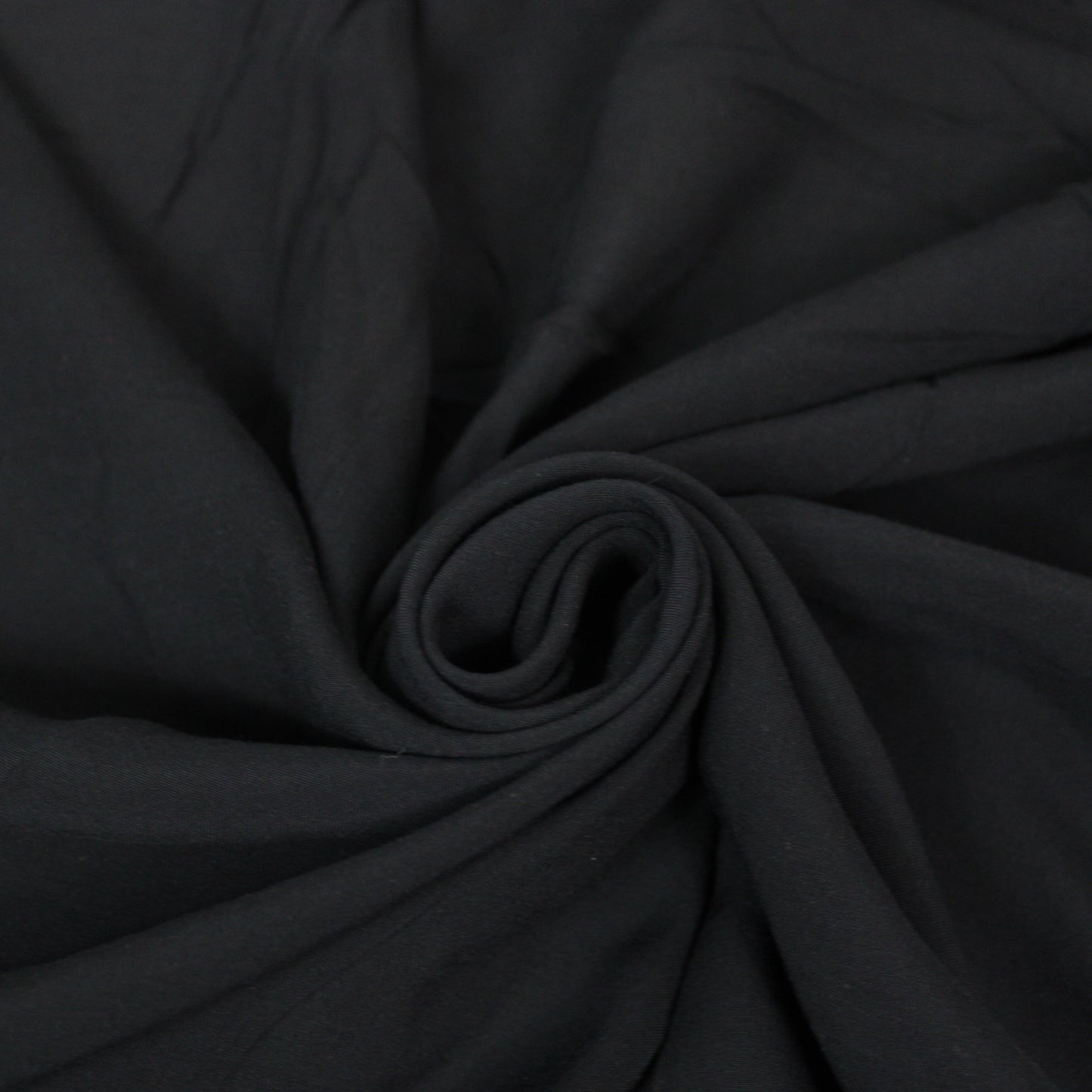 Tissu voile de viscose - noir - photo 1/3 | So Tissus