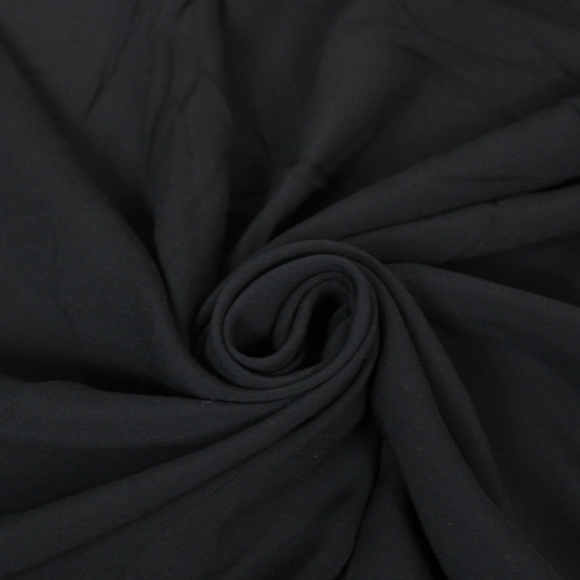 Tissu voile de viscose - noir - photo 1/3 | So Tissus