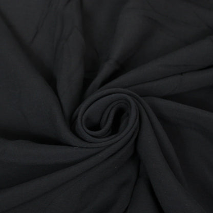 Tissu voile de viscose - noir - photo 1/3 | So Tissus