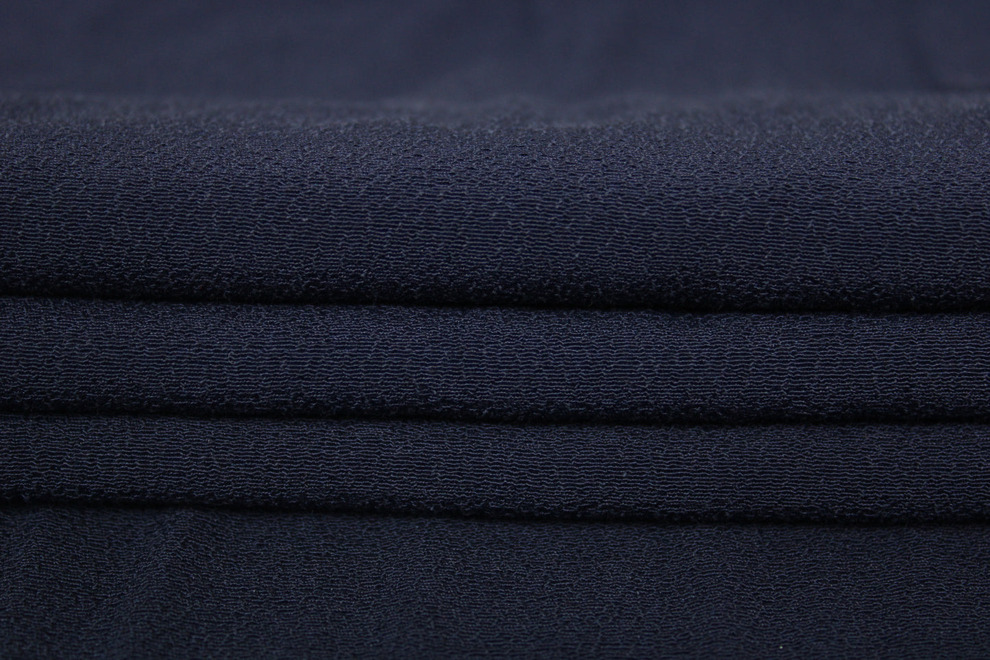 Fabric crepe viscose - navy blue