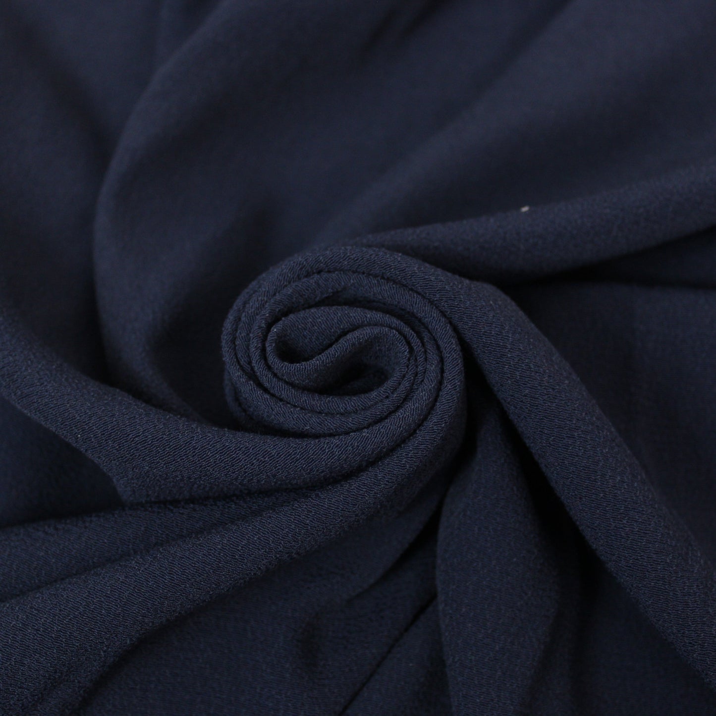 Fabric crepe viscose - navy blue