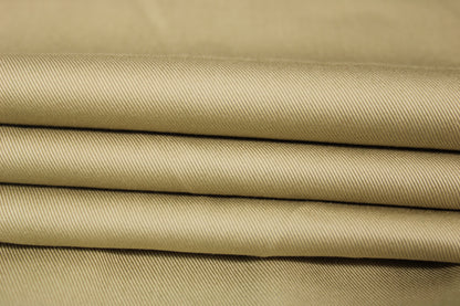 Tissu gabardine de coton - beige - photo 2/3 | So Tissus