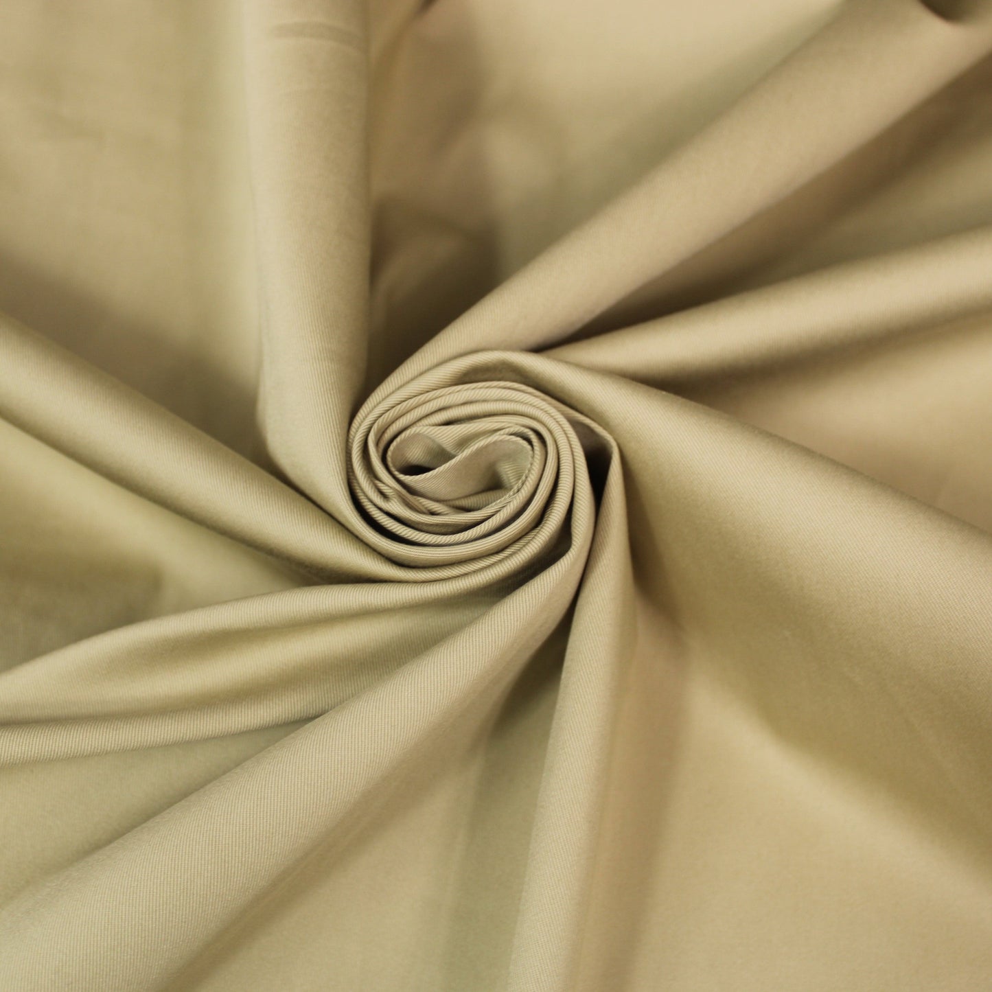 Tissu gabardine de coton - beige - photo 1/3 | So Tissus