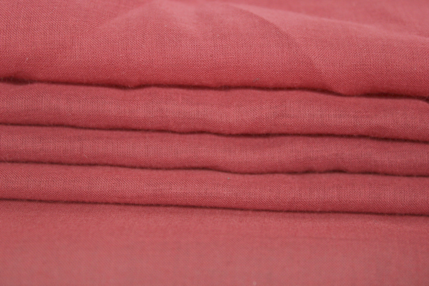 Tissu voile de coton - rouge tomette - photo 2/3 | So Tissus