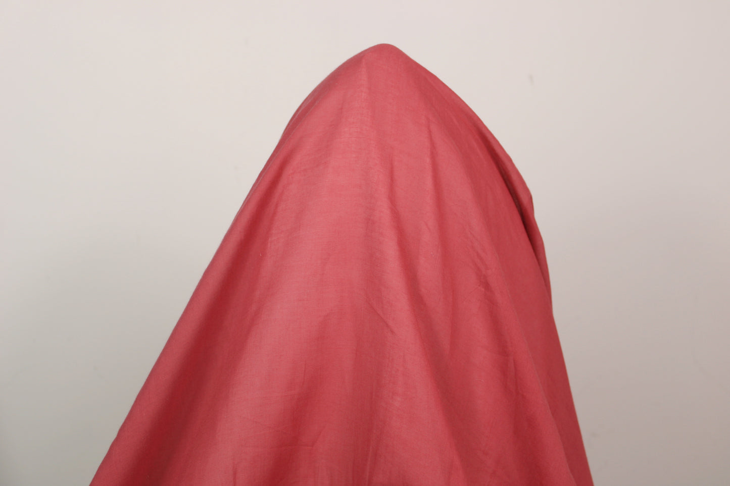 Tissu voile de coton - rouge tomette - photo 3/3 | So Tissus