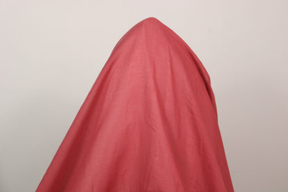 Tissu voile de coton - rouge tomette - photo 3/3 | So Tissus