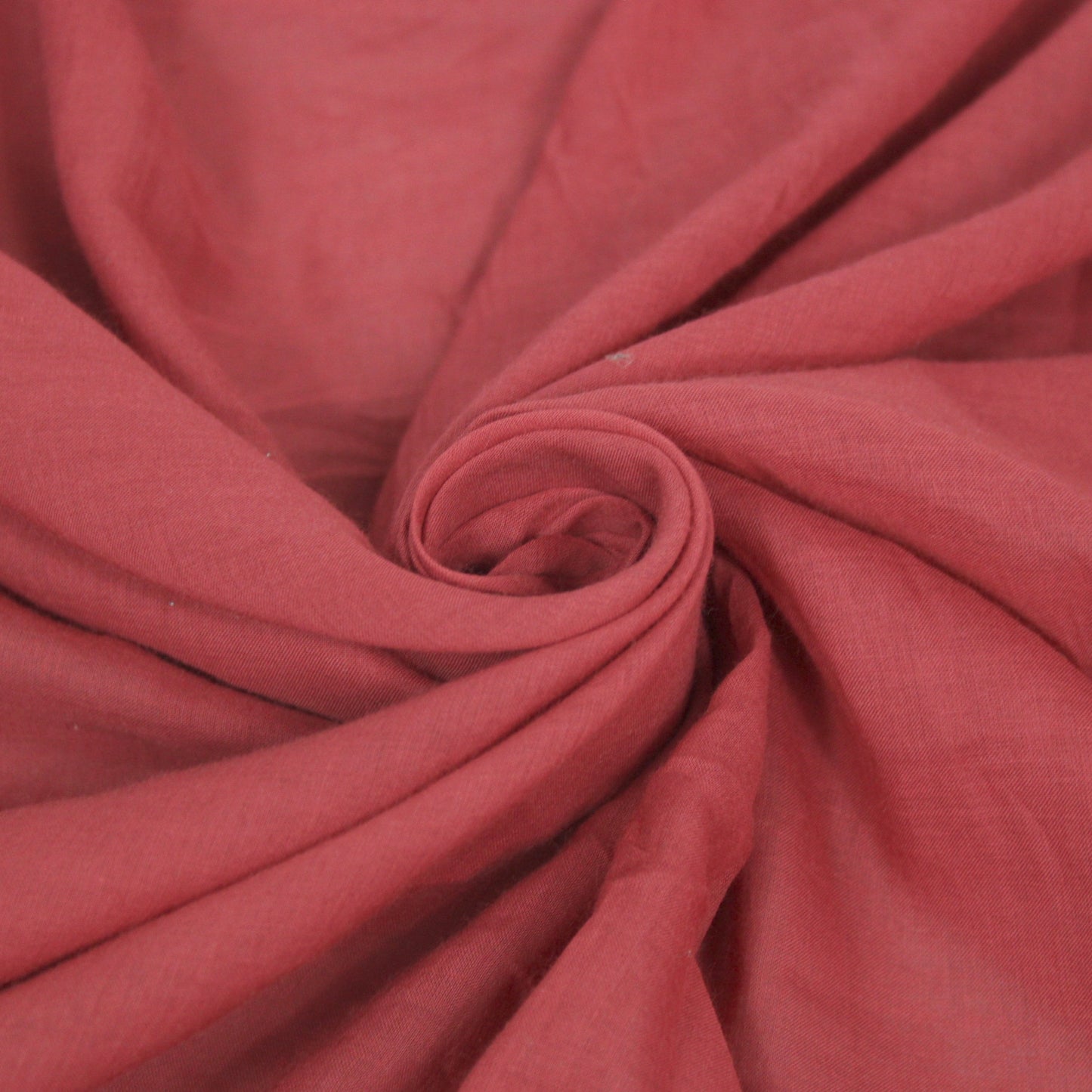 Tissu voile de coton - rouge tomette - photo 1/3 | So Tissus