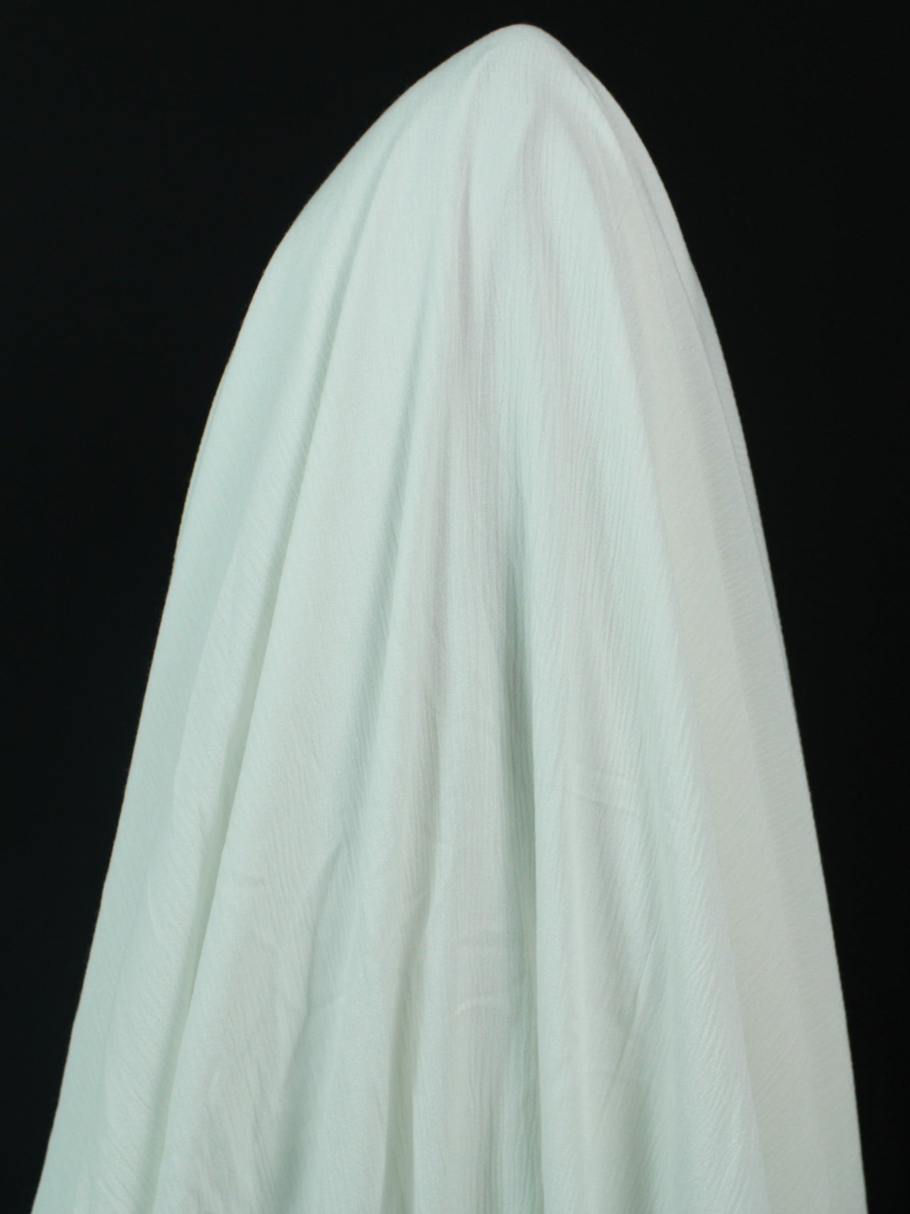 Tissu crêpon viscose - blanc - photo 3/3 | So Tissus