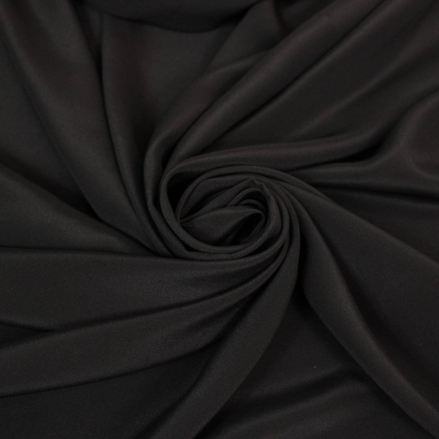 Tissu crêpe de chine 100% soie - noir - photo 1/3 | So Tissus