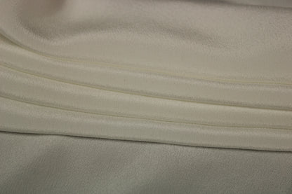 Tissu crêpe de chine 100% soie - blanc - photo 2/3 | So Tissus