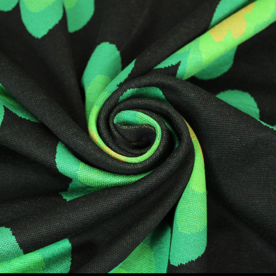 Tissu maille - imprimé fleur vintage