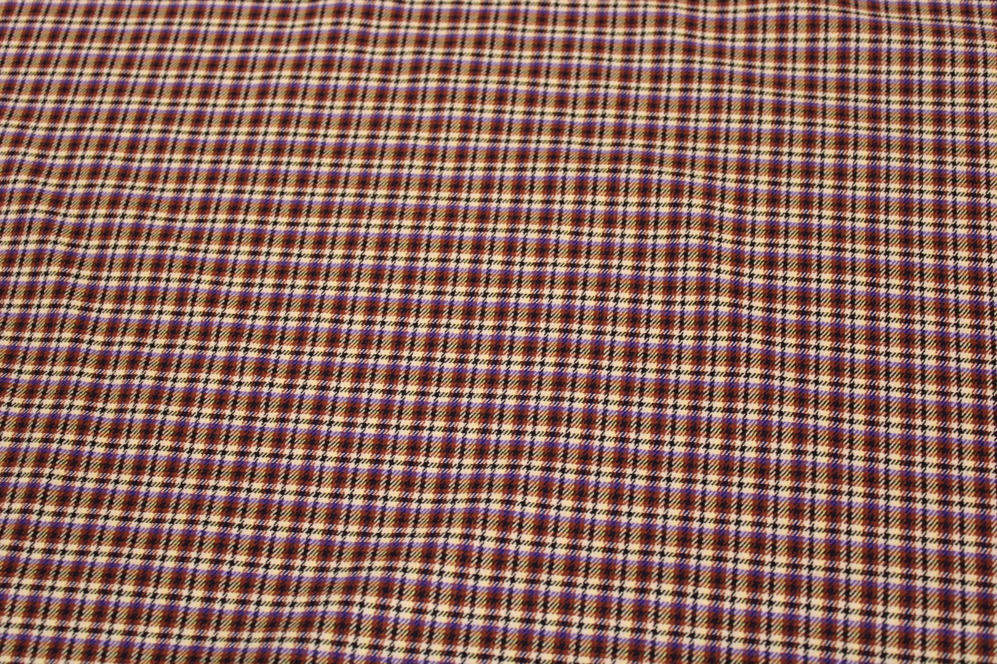 Tissu flanelle -  petits carreaux - multicolore - photo 4/5 | So Tissus