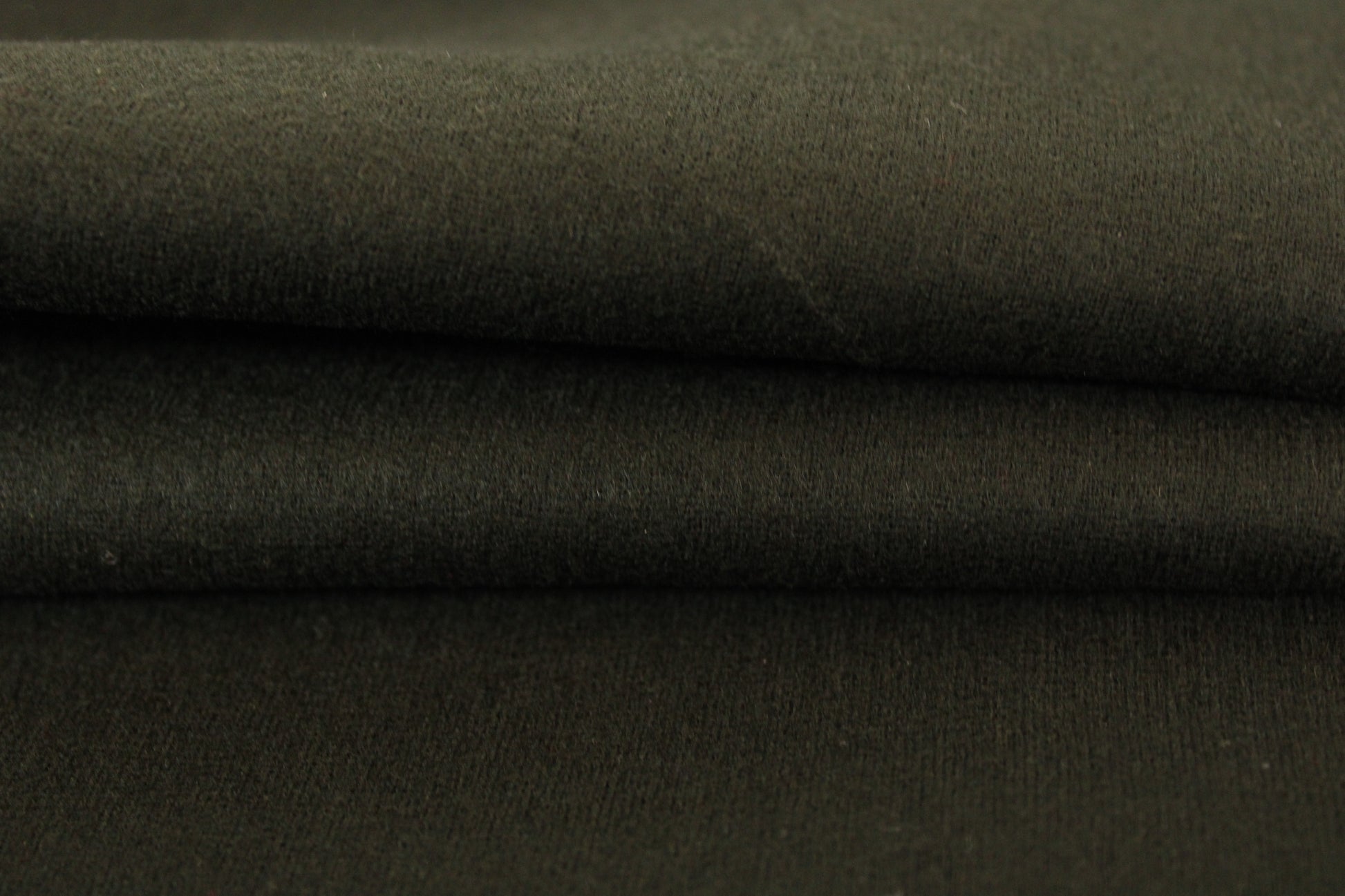 Tissu drap de laine et cachemire - kaki foncé - photo 2/3 | So Tissus